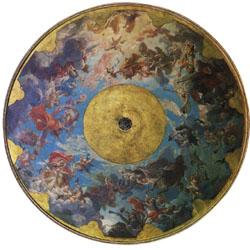 Jules-Eugene Lenepveu Circular Sketch for the Ceiling of the Opera oil painting image